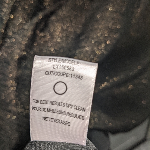 Halston Heritage metallic Strapless Dress - Picture 8 of 11